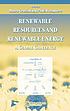 Renewable resources and renewable energy : a global... by  Mauro Graziani 