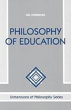 Philosophy of education