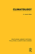 CLIMATOLOGY by A  Austin Miller