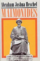 Maimonides : a biography