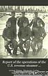 Report of the operations of the U.S. revenue steamer Nunivak on the Yukon river station, Alaska, 1899-1901.