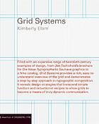 Grid systems : principles of organizing type