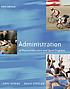 Administration of physical education and sport... por Larry Horine