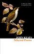 Selected poems and letters by John Keats