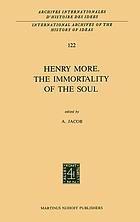 The immortality of the soul