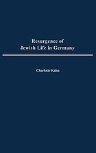 Resurgence of Jewish life in Germany