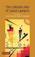 The cultural lives of cause lawyers