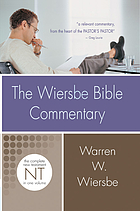 The Wiersbe Bible commentary : the complete New Testament in one volume