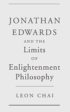 Jonathan Edwards and the limits of enlightenment philosophy
