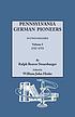 Pennsylvania German pioneers : a publication of... by  Ralph Beaver Strassburger 