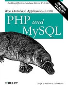 Web database applications with PHP and MySQL