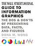 book cover of The Wall Street journal guide to information graphics : the dos and don'ts of presenting data, facts, and figures