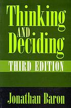 Thinking and deciding