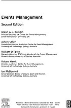 Events management