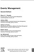 Events management por G  A  J Bowdin