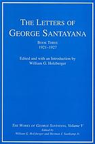 The letters / 3 1921-1927.