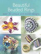 Beautiful beaded rings