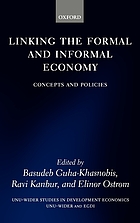 Linking the formal and informal economy : Concepts and policies.