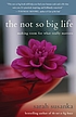 The not so big life : making room for what really... by  Sarah Susanka 