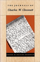 The journals of Charles W. Chesnutt