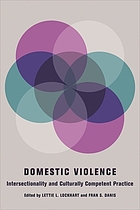 Domestic Violence: Intersectionality and Culturally Competent Practice cover image