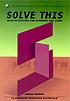 Solve this : math activities for students and... por James Stuart Tanton Solve this : math activities for students and... por James Stuart Tanton