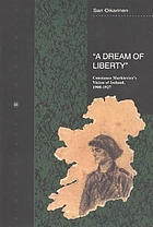 A dream of liberty : Constance Markievicz's vision of Ireland, 1908-1927