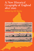 A new historical geography of England,