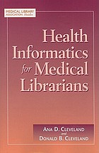Health informatics for medical librarians