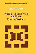 Absolute stability of nonlinear control systems