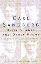 Billy Sunday and other poems