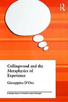 Collingwood and the metaphysics of experience
