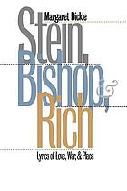 Stein, Bishop & Rich : lyrics of love, war & place