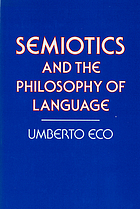 Semiotics and the philosophy of language