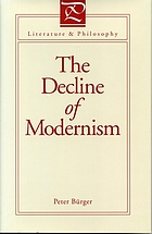 The decline of modernism