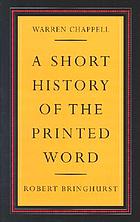 A short history of the printed word
