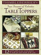 Thimbleberries four seasons of calendar table toppers