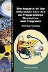 Impacts of the Affordable Care Act on Preparedness... by Institute of Medicine