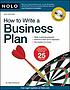book cover of How to write a business plan
