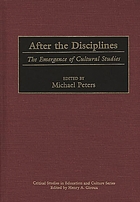 After the disciplines : the emergence of cultural studies