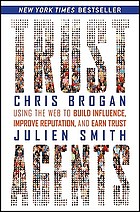 Trust Agents by Chris Brogan book cover