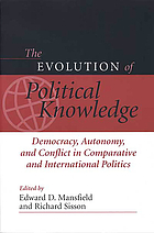 The evolution of political knowledge