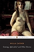 Coming, Aphrodite! and other stories by Willa Cather