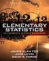 Elementary statistics in criminal justice research by  James Alan Fox 