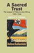 A sacred trust : the League of Nations and Africa,... door Michael D Callahan