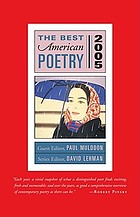 The best American poetry, 2005