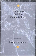 Habermas and the public sphere