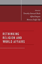 Rethinking religion and world affairs