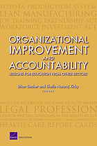 Organizational improvement and accountability : lessons for education from other sectors