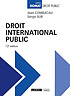 Droit international public by Jean Combacau